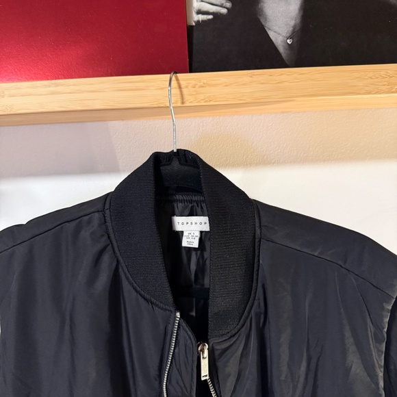 Topshop Black Utility Vest 4-6 - Picture 2 of 4